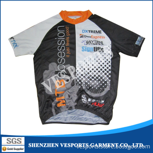 Sublimation Wholesale Blank Custom Cycling Jersey